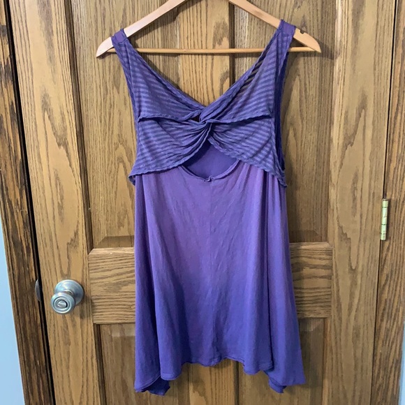 Free People Tank top purple size Large - Picture 2 of 8